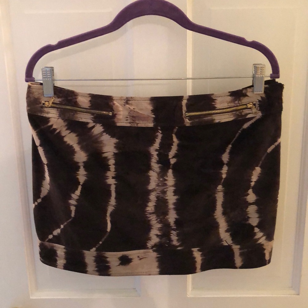 Suede Rachel Roy Mini Skirt